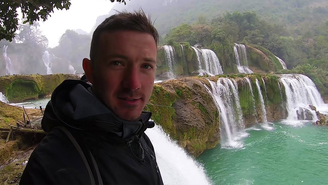 BAN GIOC Waterfall. Accidentally walked into CHINA again 🇻🇳