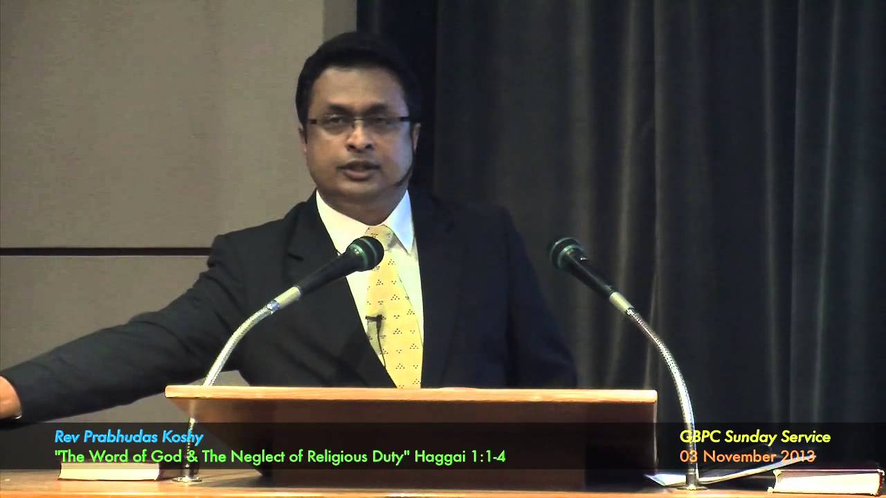 The Word of God and Neglect of Religious Duty (Haggai 1:1-4)