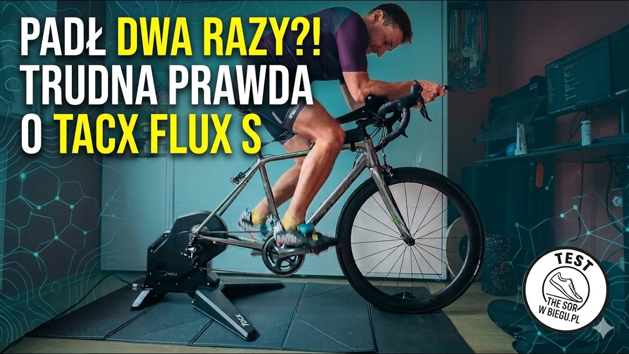 Tacx / Garmin… znowu nie działa?! Moja recenzja Tacx Flux S po kilku latach używania!