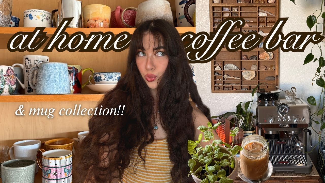 Экскурсия по моей домашней кофейне + моя коллекция кружек ☕️