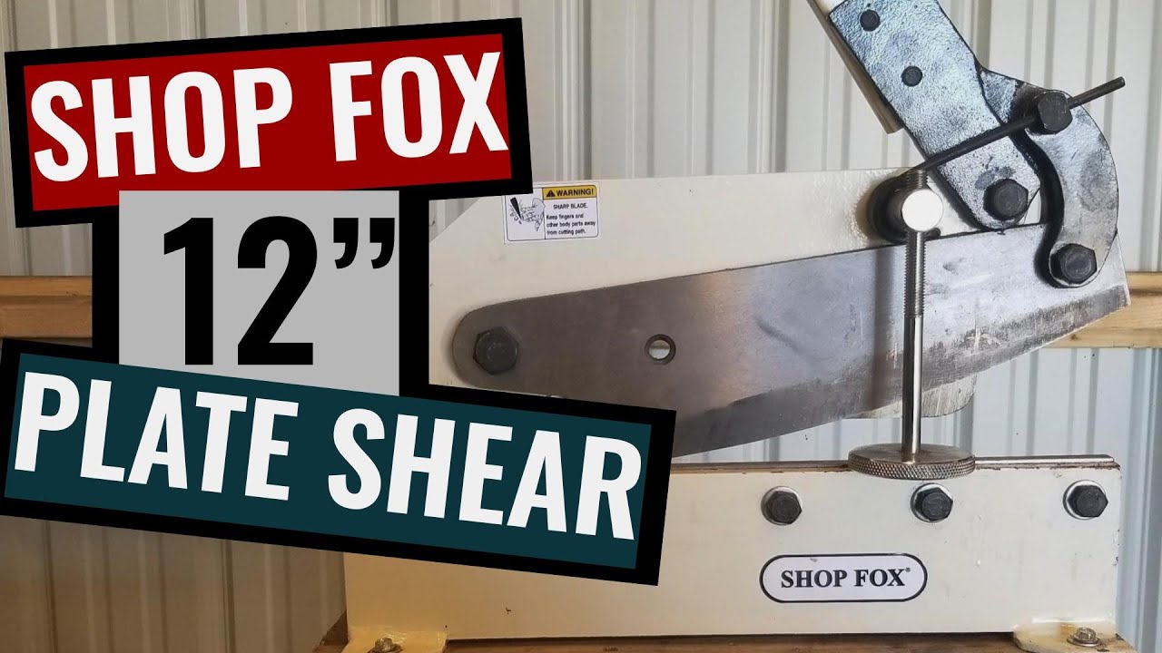 Manual Plate Shear Review Of The Shop Fox M1041 Plate Shear - Must Have Tool For Your Shop!