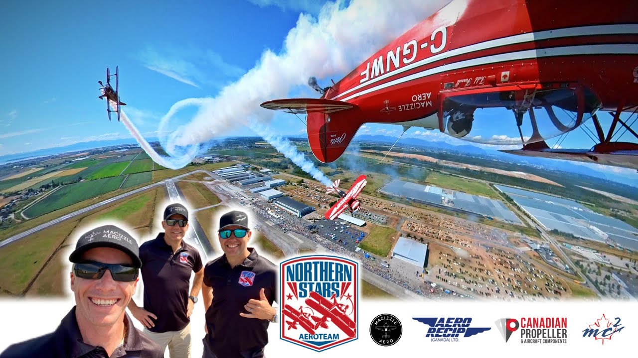 Precision Aerobatics with the Northern Stars Aeroteam