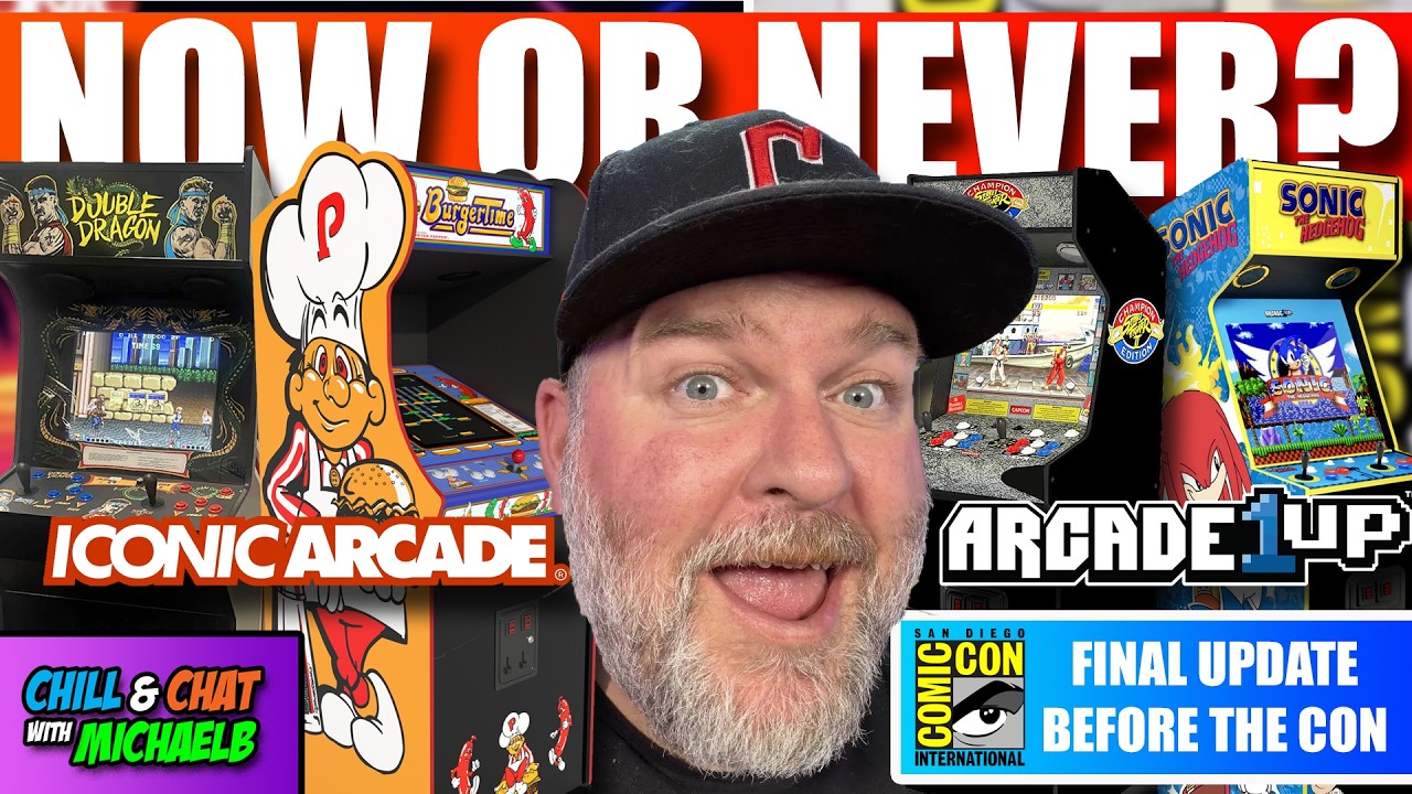 Решающий момент для Arcade1Up? Последние новости перед Comic-Con!