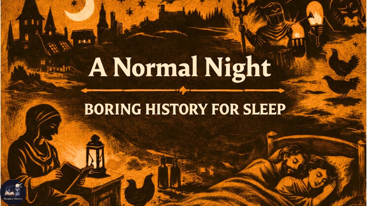 A Normal Night in the Middle Ages (No Electricity, No Noise) | Boring History For Sleep