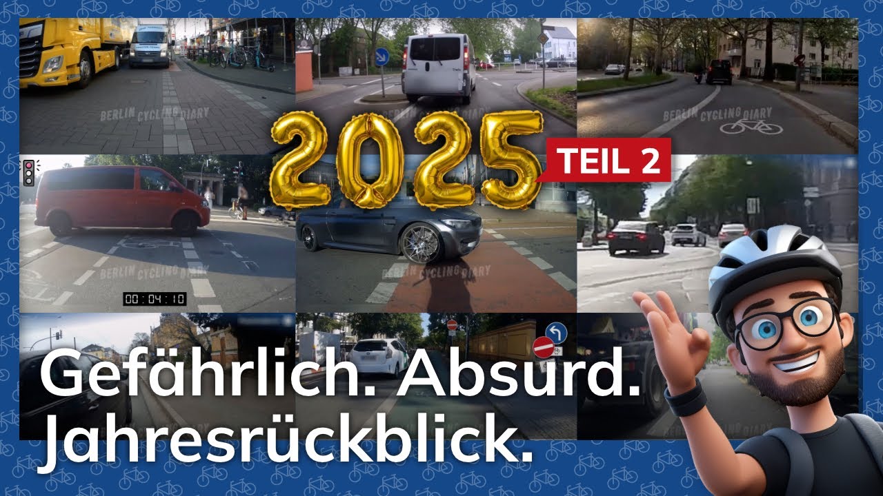 Die wildesten Szenen des Jahres (Teil 2) + BONUS – Berlin Cycling Diary