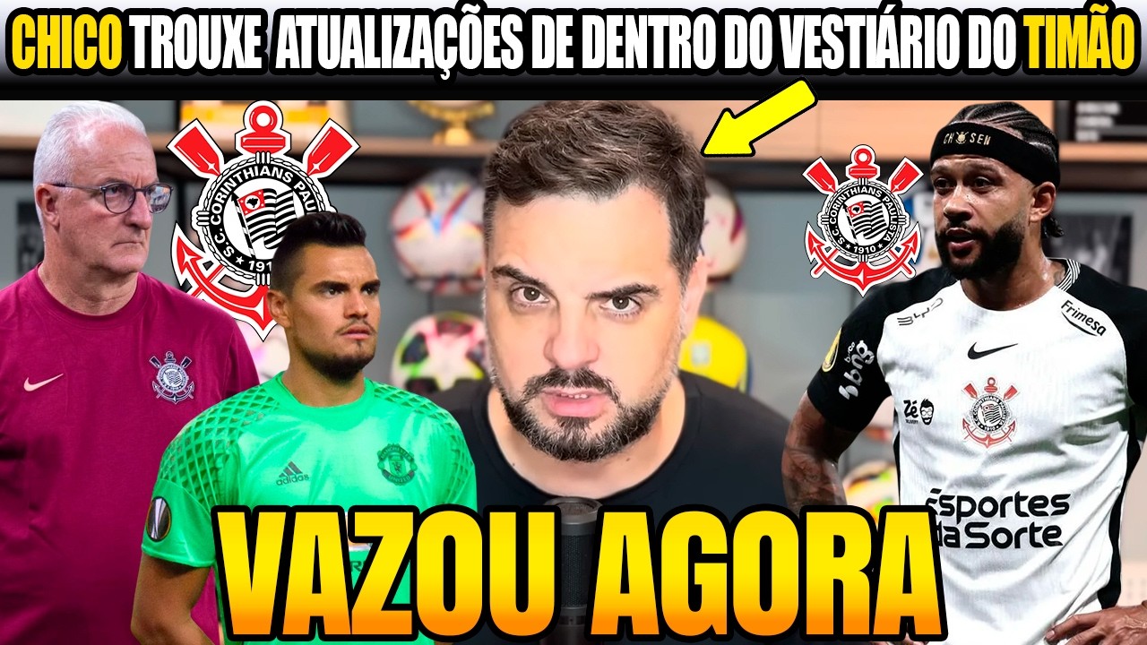 🚨CONFIRMOU AGORA NO CORINTHIANS! POR ESSA NINGUEM ESPERAVA! DORIVAL PODE SER DEMITIDO?!