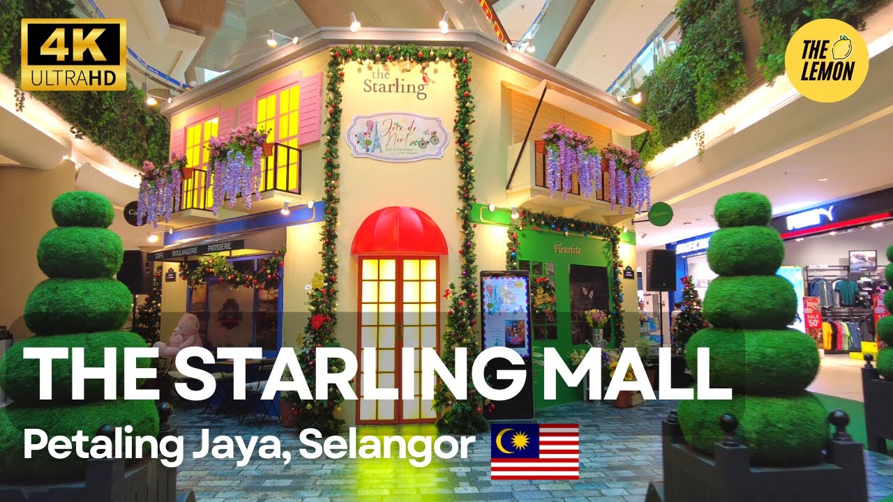 The Starling Mall Walking Tour | Shopping Mall | Damansara Uptown Petaling Jaya Malaysia [4K HDR]