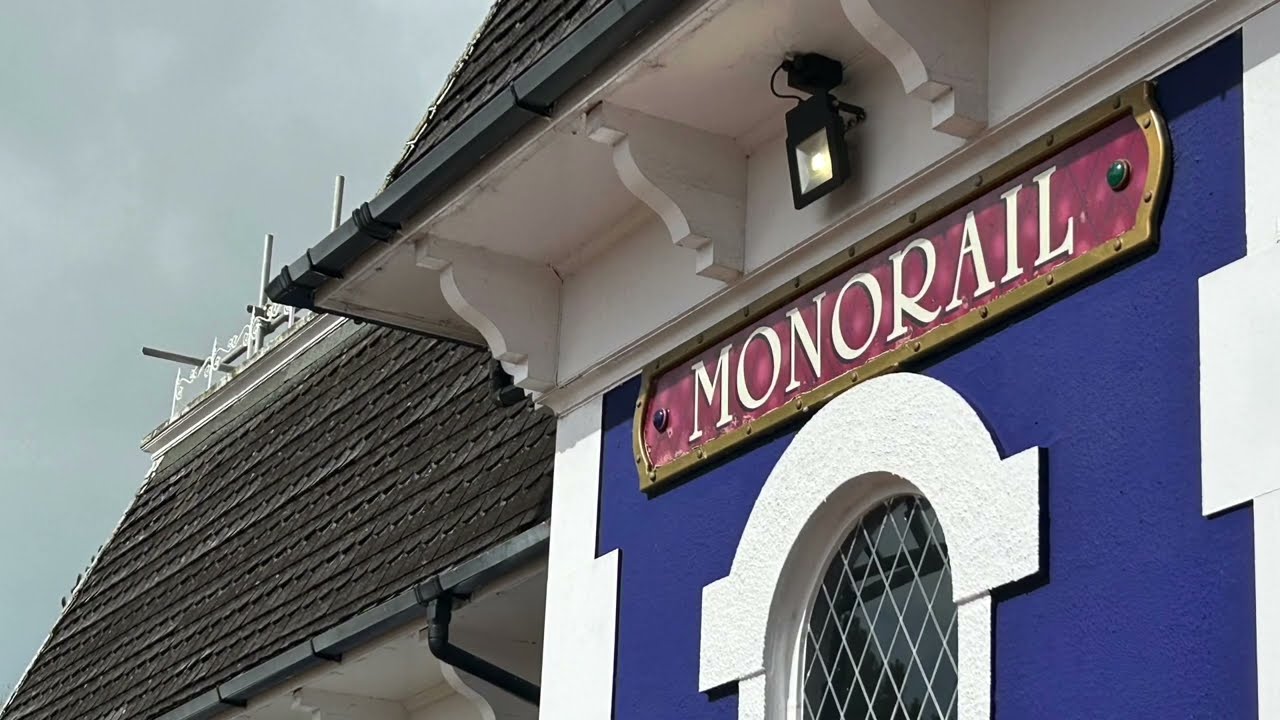 Alton Towers Monorail Narration Audio 2023 - Ft The Curse At Alton Manor