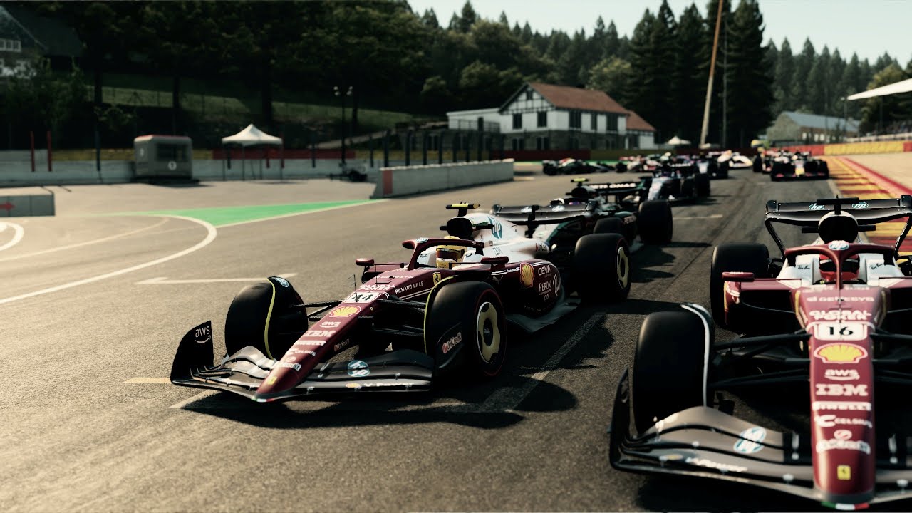 Automobilista 2 | Combinación de 10 | F1 en Spa | Lewis Hamilton | Ferrari