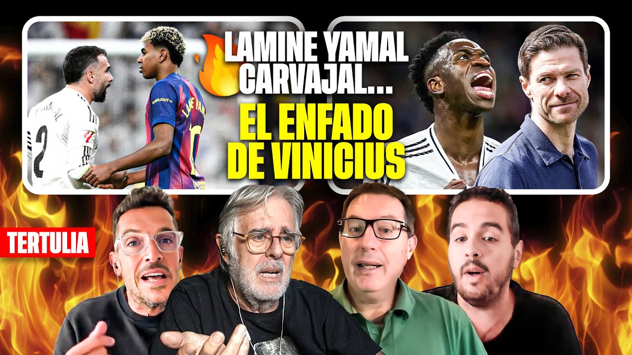 &iexcl;ES DE RISA! &iexcl;DESDE BARCELONA CULPAN A CARVAJAL! | ACTUALIDAD REAL MADRID, VINICIUS, XABI ALONSO...