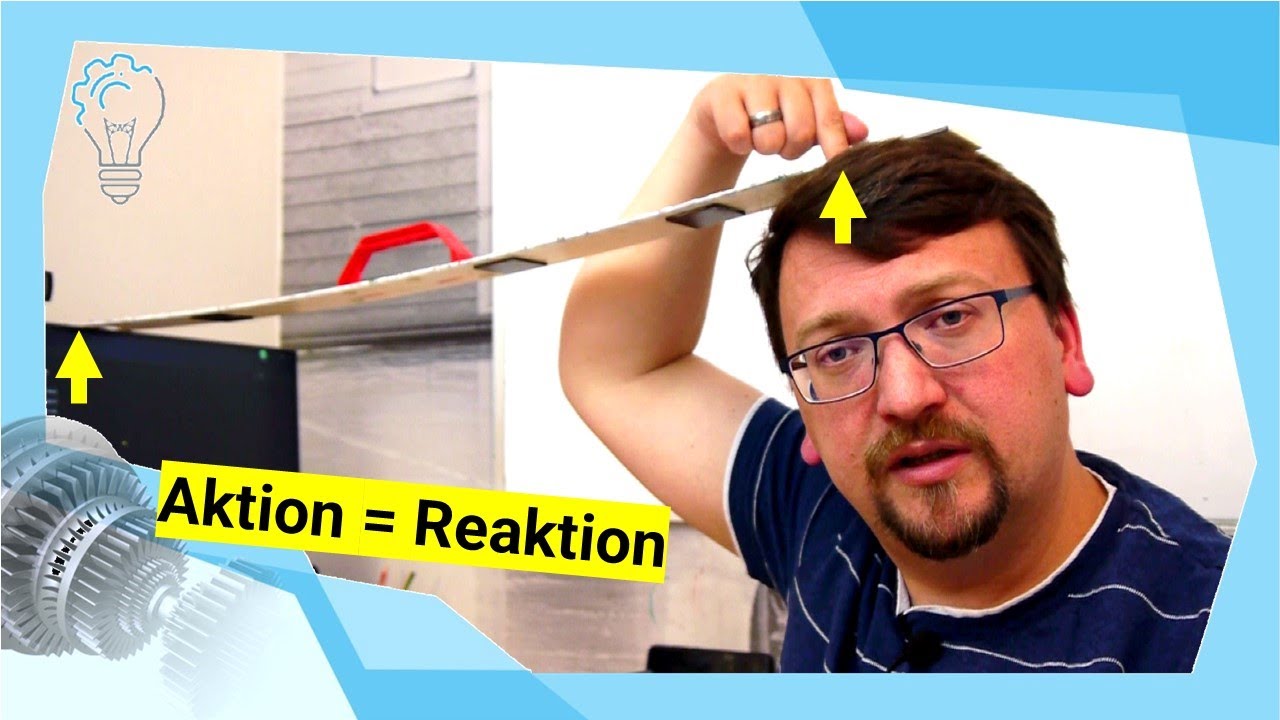 Berechnung der Lagerkräfte – Aktion gleich Reaktion - Grundlagen der Statik