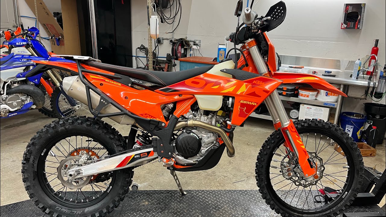 Сборка KTM 500 EXC-F Six Days 2025 года
