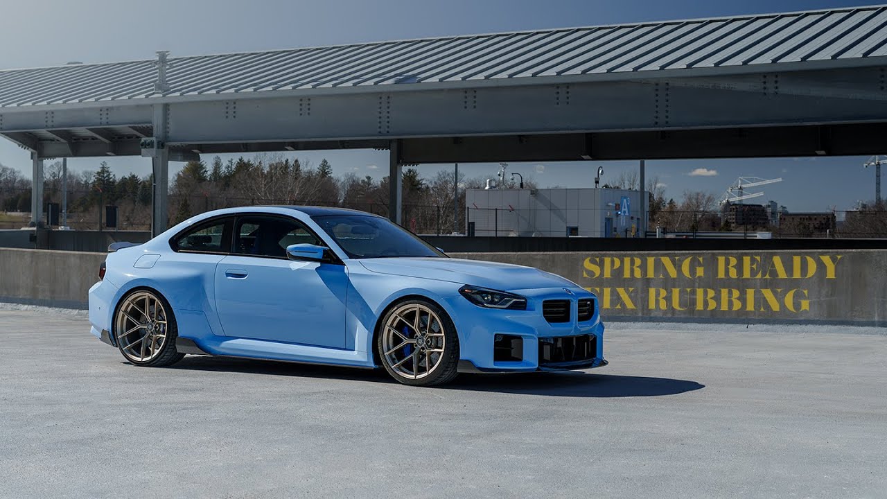 Готовность к лету: замена колёс и ремонт подкрылков — BMW G87 M2