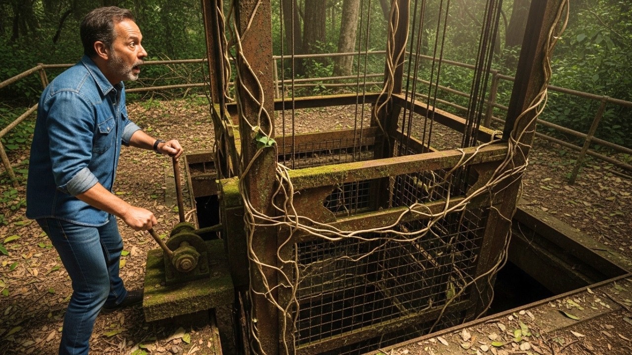 A Man Found an Old Elevator in a Remote Forest, And Where It Descended Changed His Life Forever