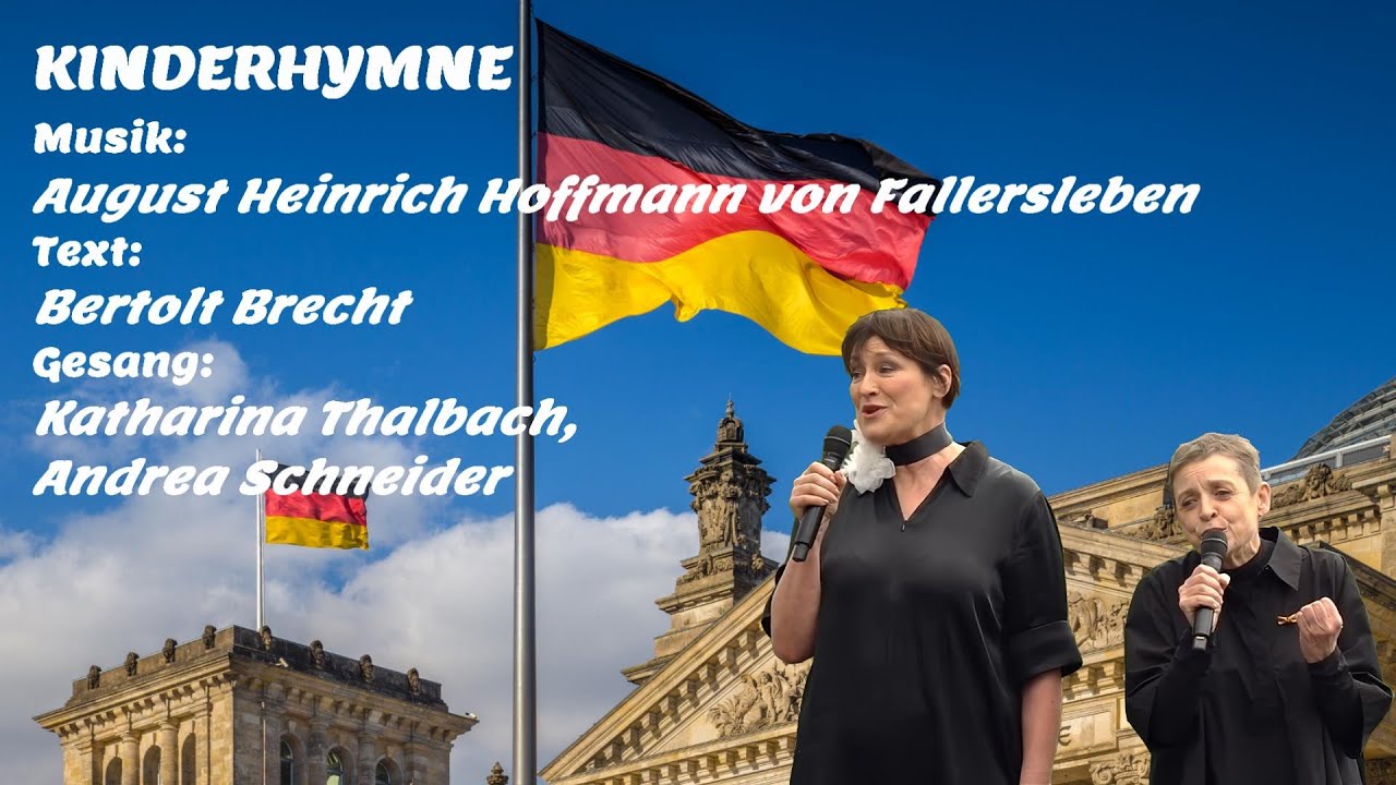 KINDERHYMNE &middot; Bertolt Brecht &middot; Katharina Thalbach & Andrea Schneider. 75 Jahre Grundgesetz (2024)