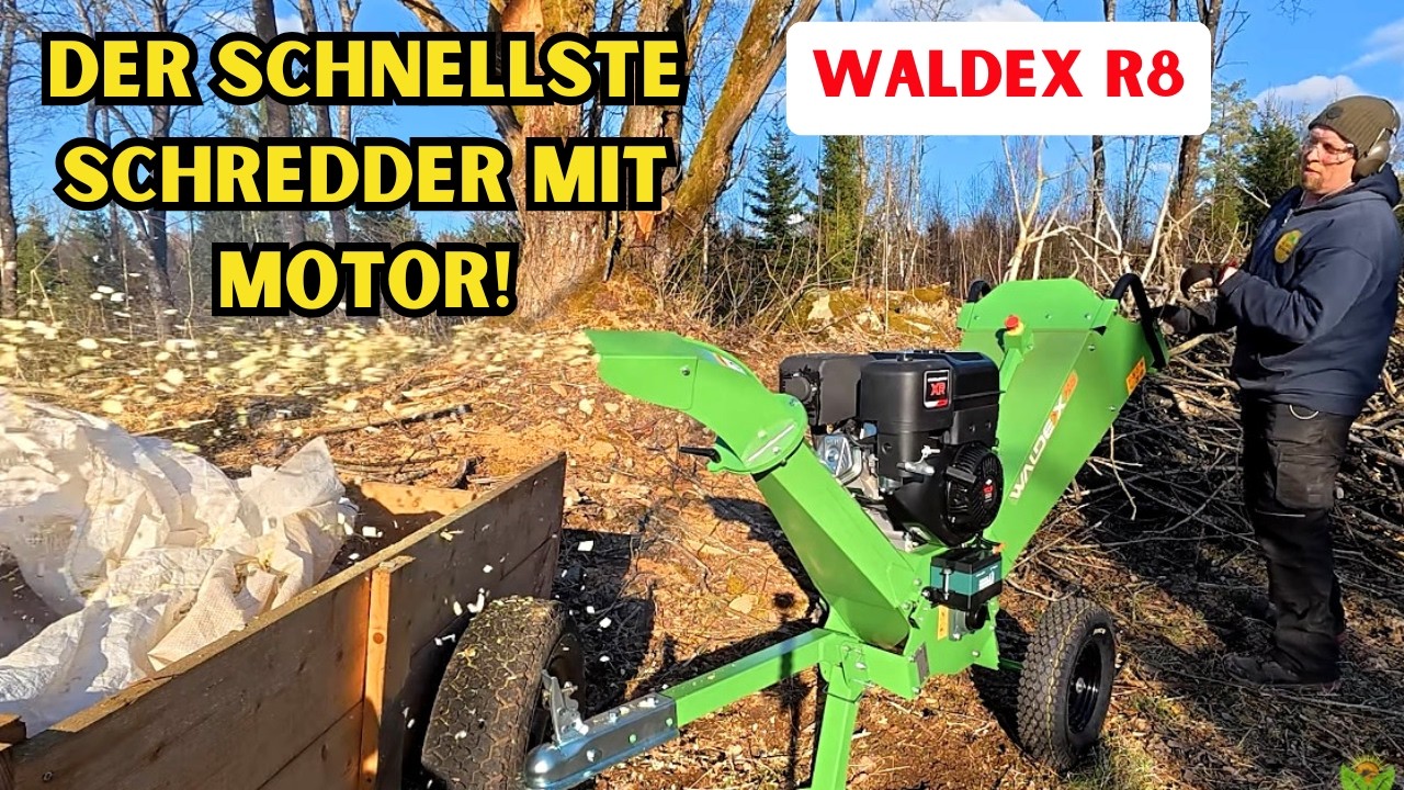Der beste Schredder den ich je gehabt habe Waldex R8 2