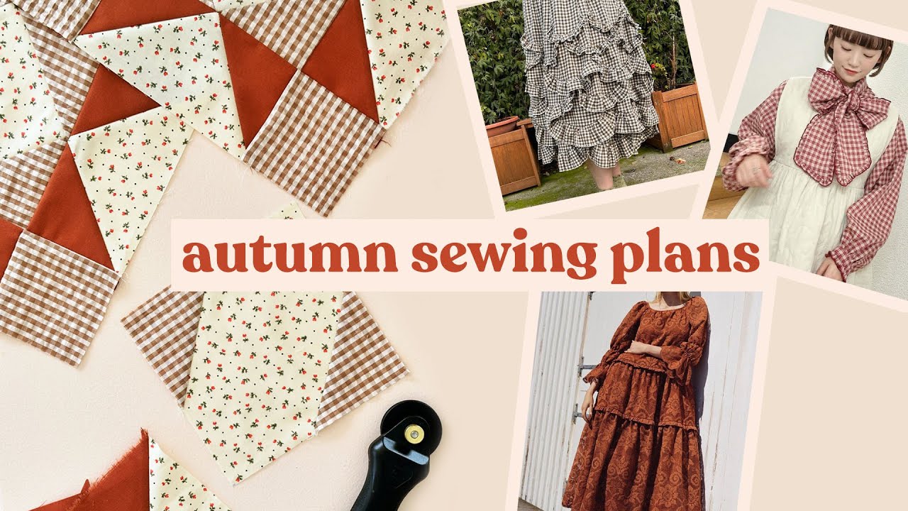 Осенние планы шитья + доставка тканей 🧺🍂