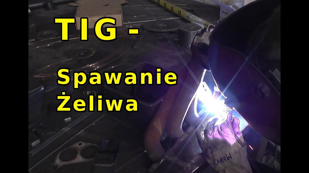 TIG - Spawanie Żeliwa. Kolektor wydechowy.