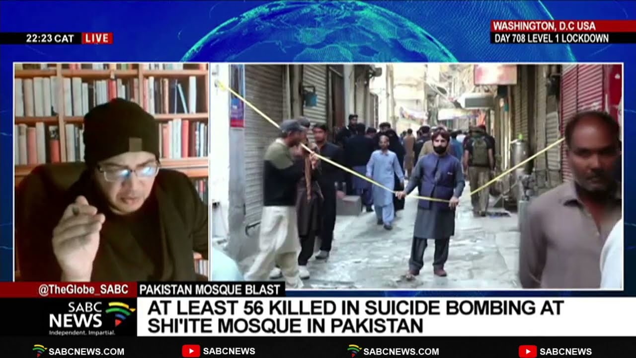 Reaction to killing of worshippers by a suicide bomber in Pakistan: Dr Junaid Ahmad