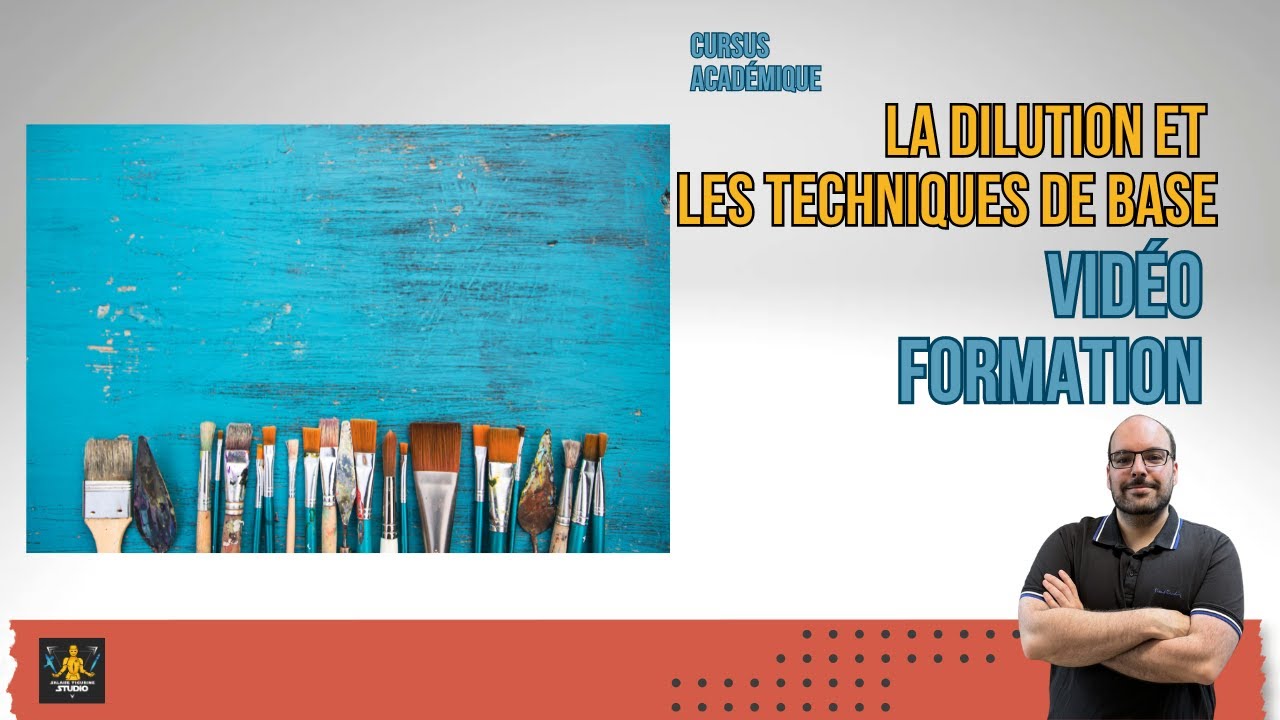 Formation peinture sur figurines, apprenez à maitriser la dilution et les 3 techniques de bases