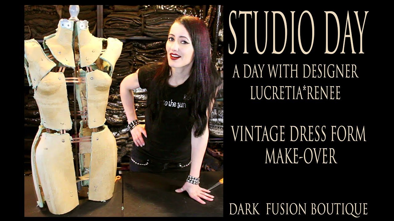 Restoring a Vintage Dress Form: Studio Day with Designer Lucretia*Renee