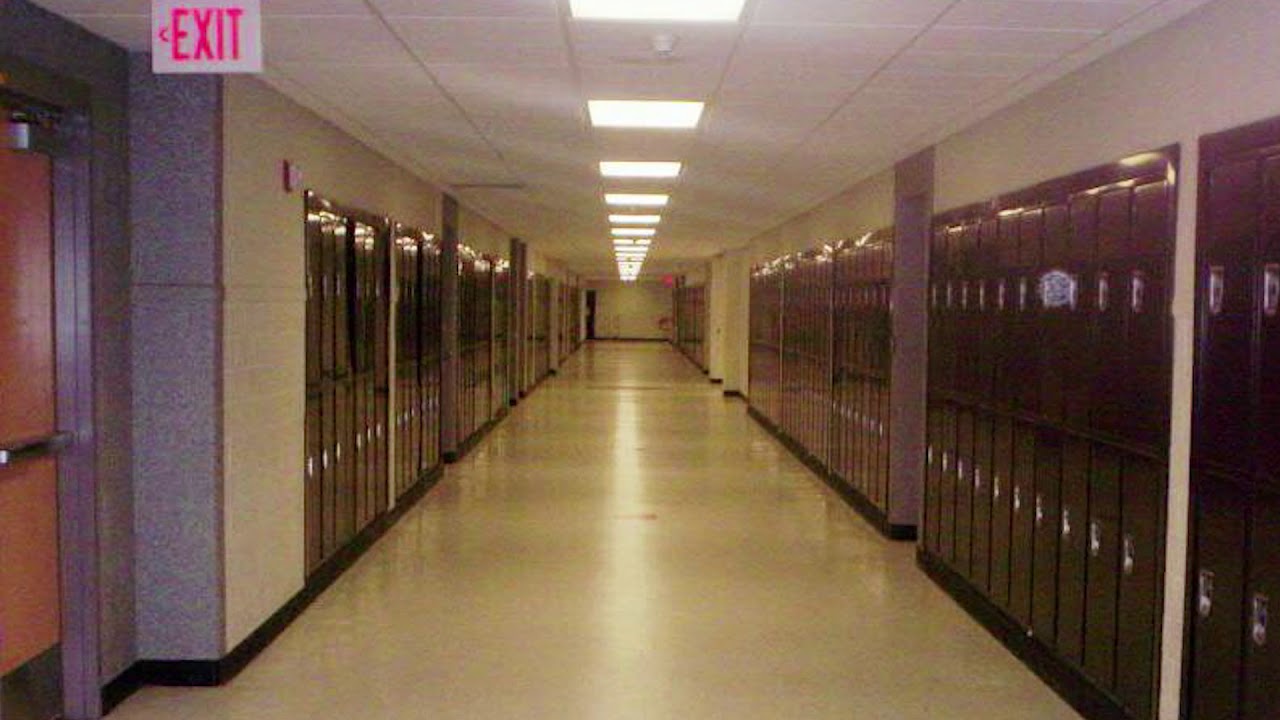 bruno mars, mark ronson uptown funk but you're in an empty school hall