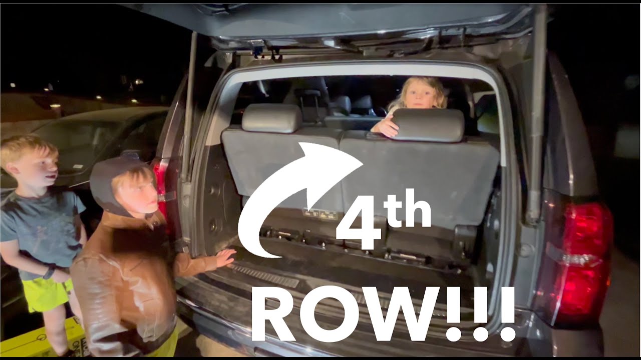 4TH ROW SEATS added to 2017 Chevy Suburban!!!