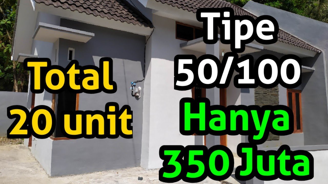 Rumah Murah Jogja Harga 300 Jutaan dalam Cluster