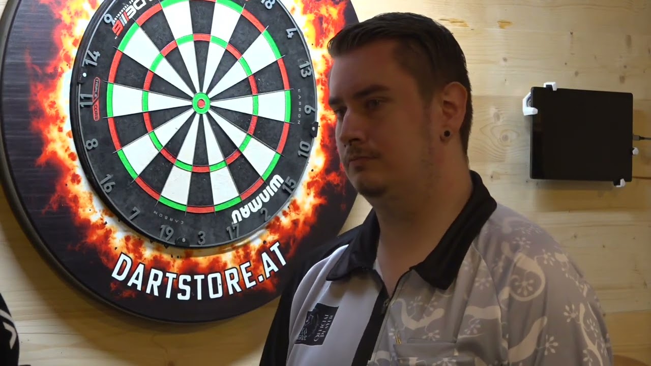 Österreichische Staatsmeisterschaften im Darts 2024 -  Interview Franko Giuliani