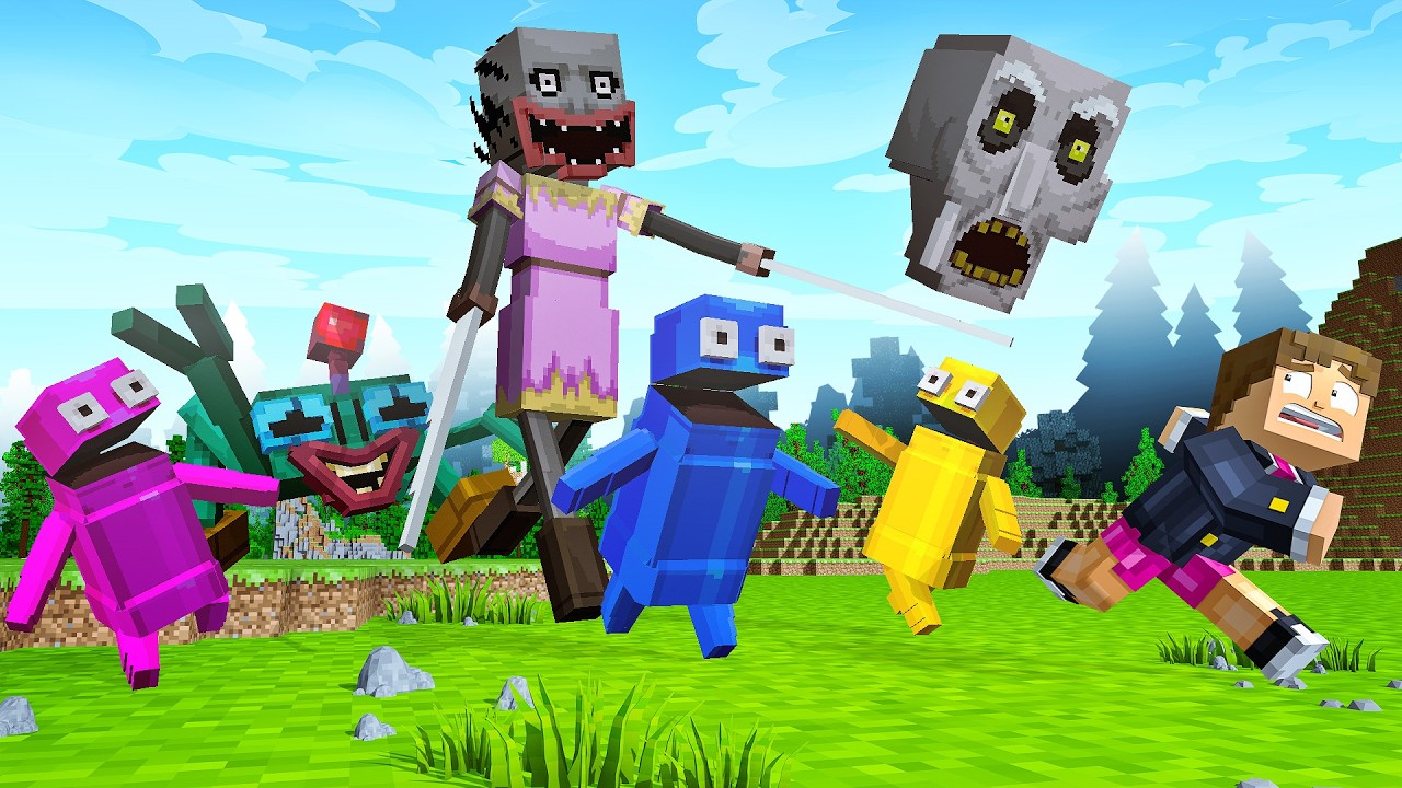 JOGANDO R.E.P.O COM MEUS AMIGOS no Minecraft !!