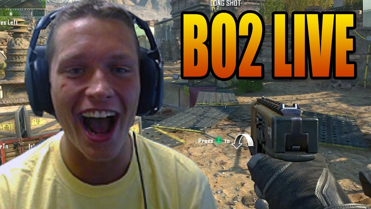 Black Ops 2 LIVE Wager Match #2 - One in the Chamber! (Call of Duty Multiplayer Gameplay)