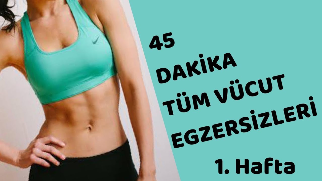 45 Dakika Tüm Vücut Pilates  Egzersizleri