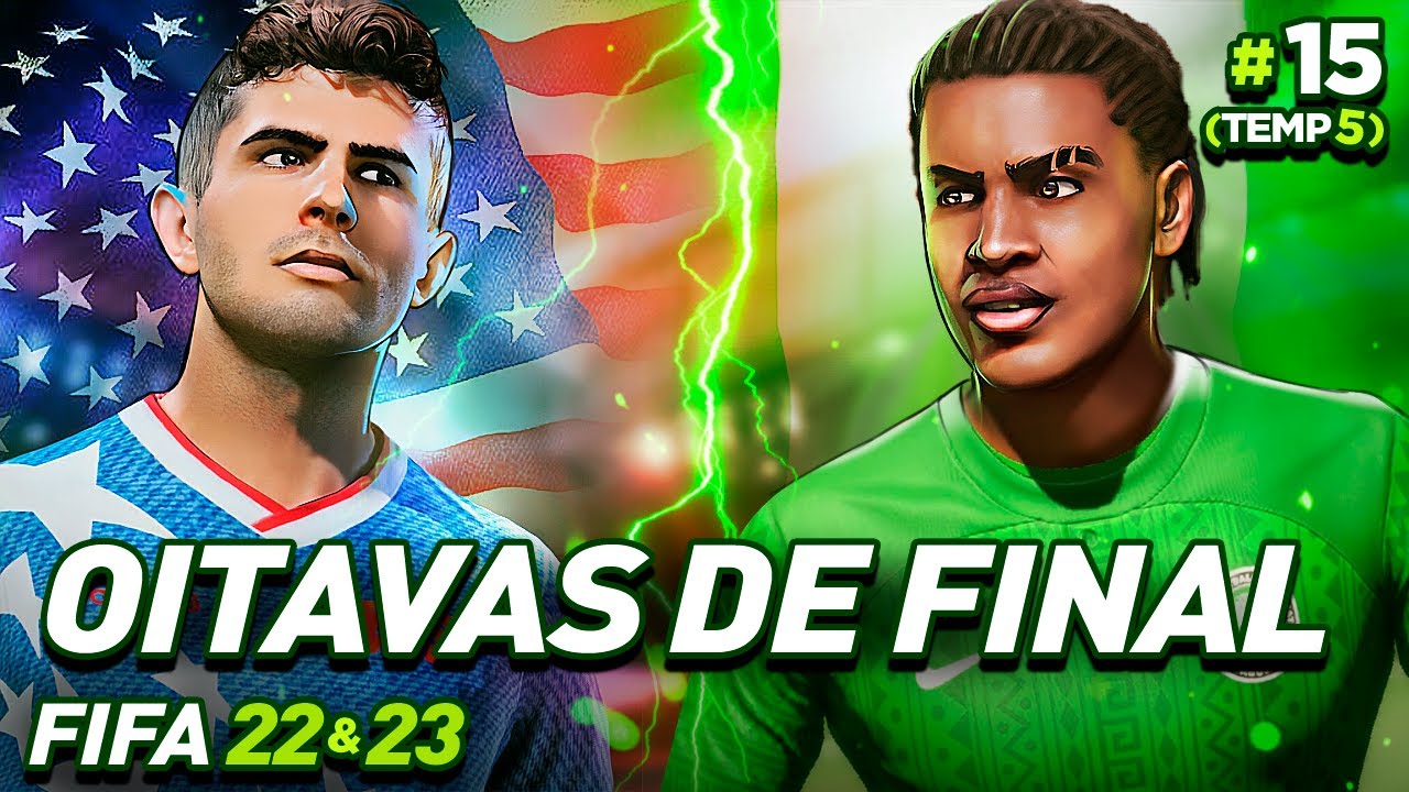 AVANÇAMOS PARA AS OITAVAS DA COPA DO MUNDO DE 2026 - MODO CARREIRA JOGADOR FIFA 23 #15-T5