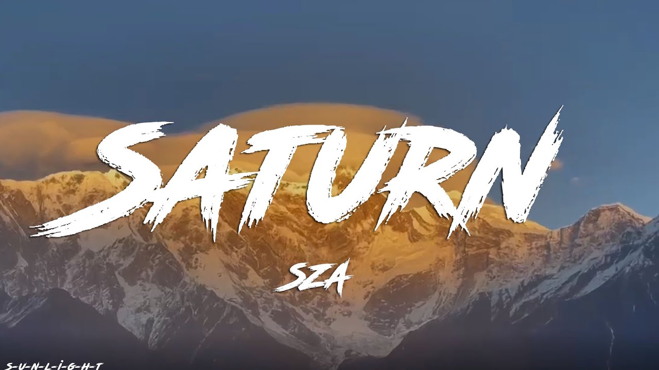 Sza‬ - Saturn (Lyrics)