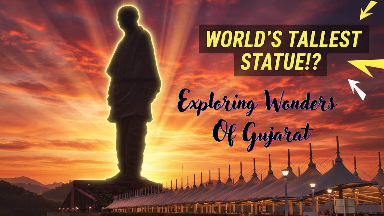 Somnath Se Statue of Unity Tak 🚗  Gujarat Ka Safar  Spirituality Meets Grandeur! #rvrjvlogs