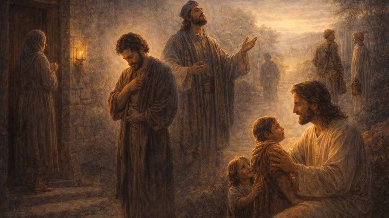 Luke 18 • Day 2,534 - Pray persistently, repent humbly, receive as a child, surrender idols.