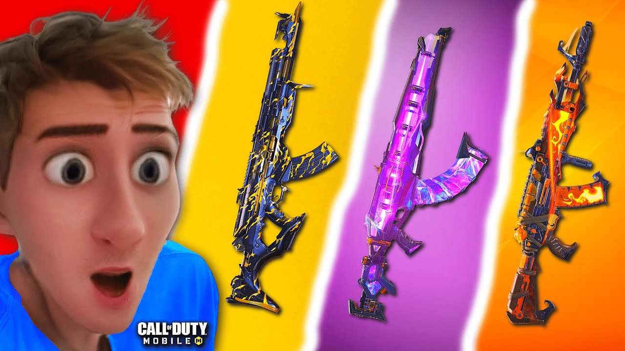 ALL MYTHIC + LEGENDARY AK47s in COD Mobile 🤯