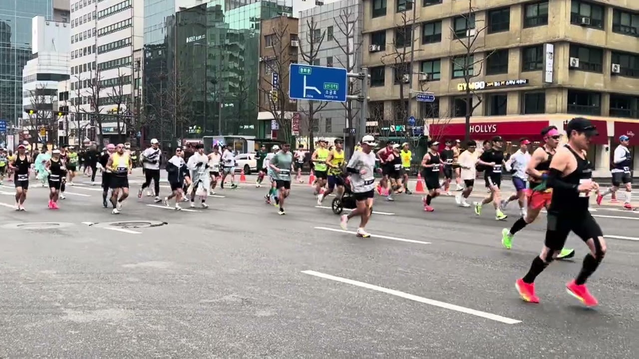 Seoul Marathon 2026 - 1km Group B 7:44am