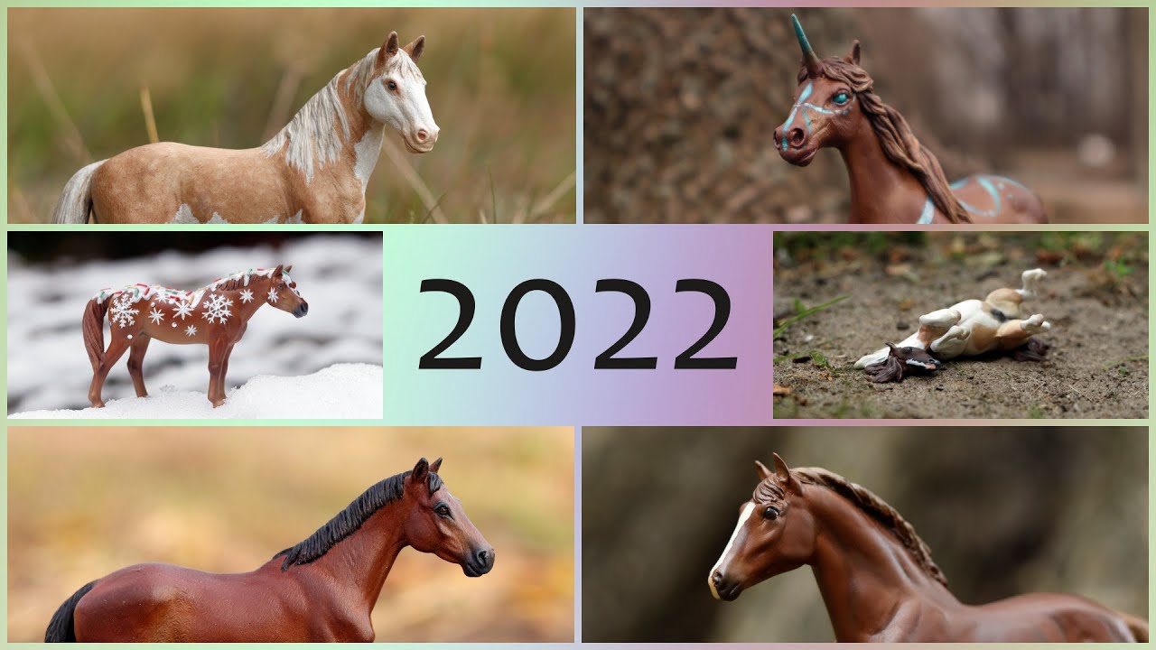 Moje customy modeli koni 2022 | Przegląd prac z moim komentarzem!