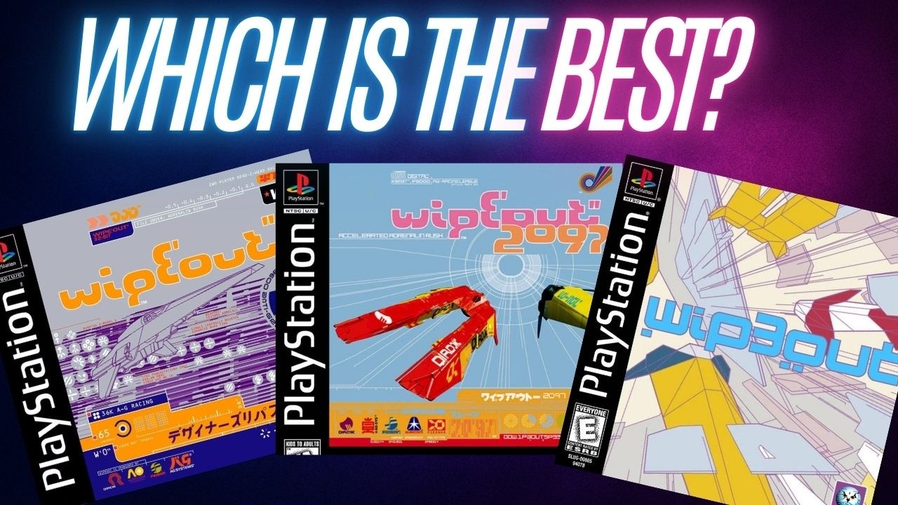 Revisiting the PS1 WipEout Trilogy!