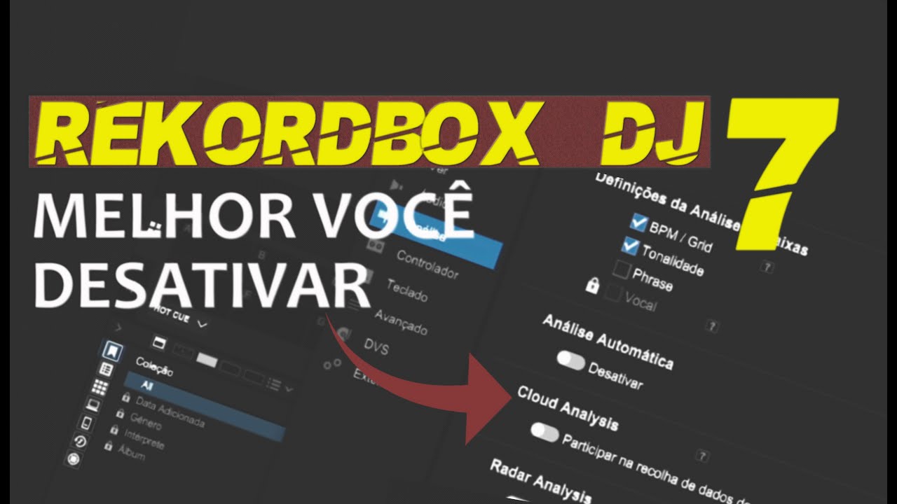 Rekordbox 7.0.1 🔥Funções Que é Melhor Você ❌Desativar