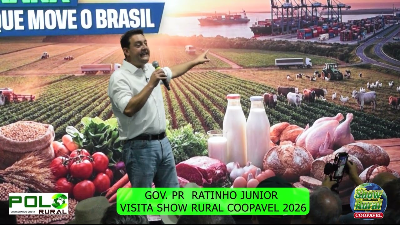 SHOW RURAL 2026 POLO RURAL GOVERNADOR RATINHO JUNIOR   1º DIA 13 09 26