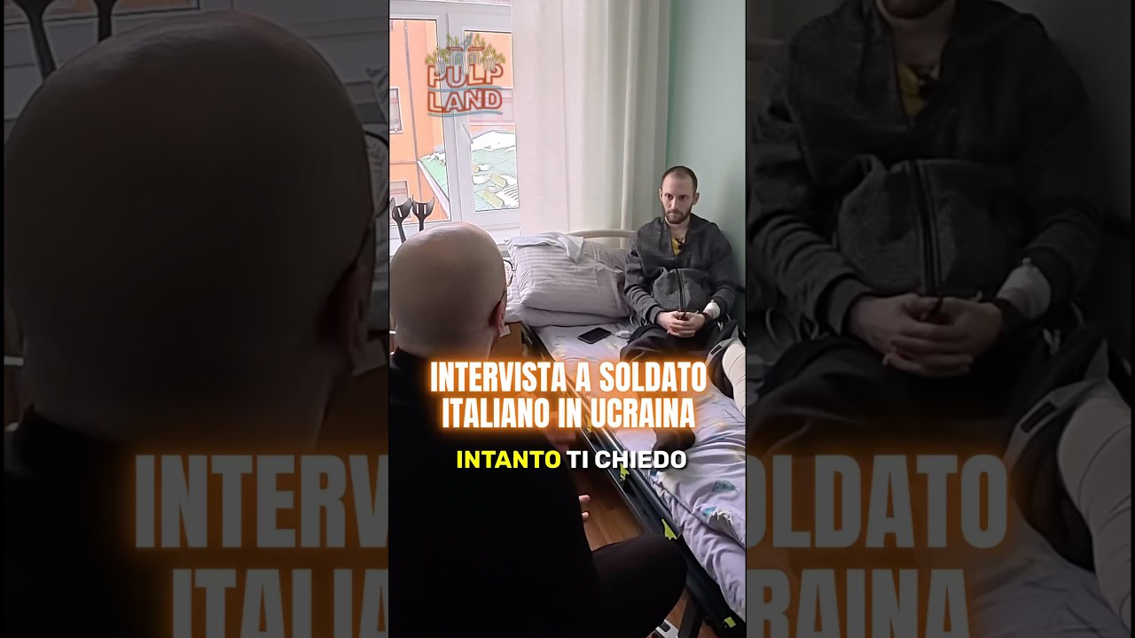 Intervista Esclusiva soldato Italiano ferito in Ucraina 🇺🇦