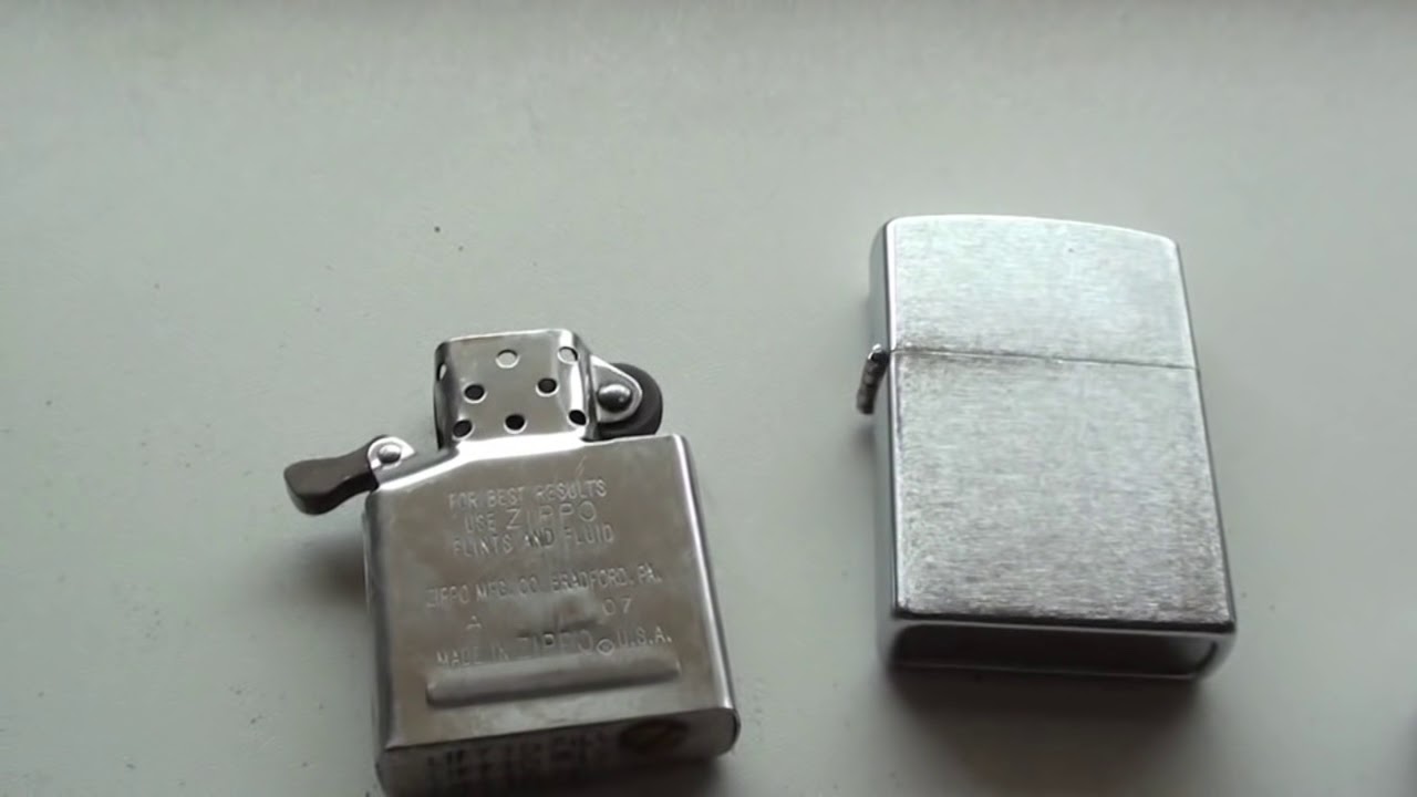 Zippo: Fake vs. Original (Look,sound,click and more)