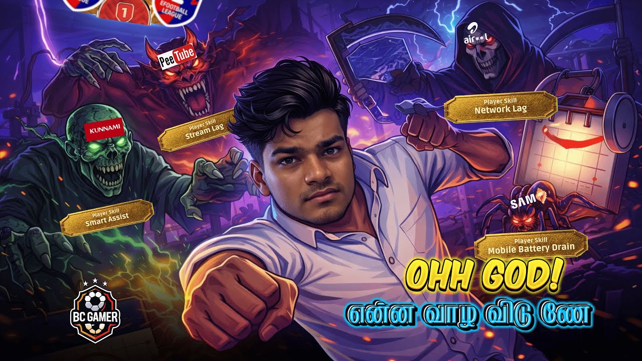 Let's Rank Up To Top 1000 Ranking 👺|| EFOOTBALL Tamil 🔴|| #efootball #bcgamer #tamil #rankpush