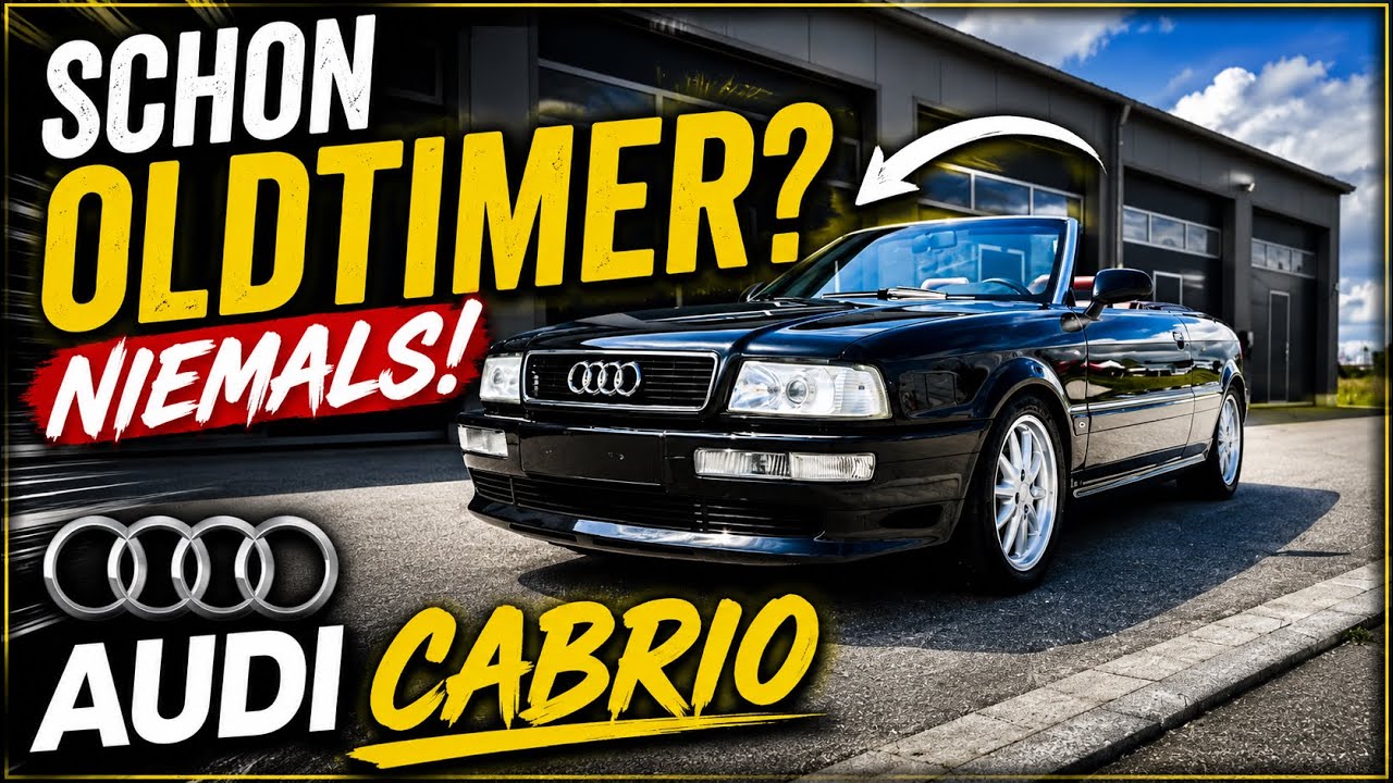 Der ist ein Oldtimer? Niemals! - Detailing am Audi 80 Cabrio - Vlog - 4K