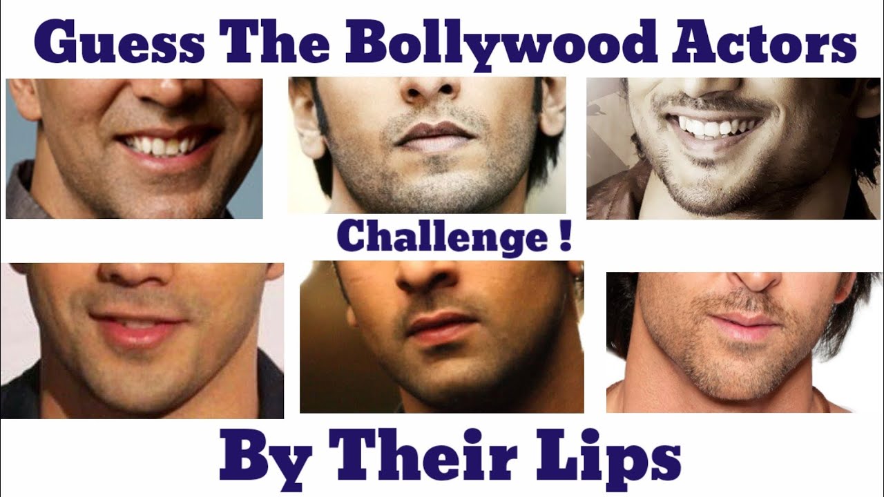 Guess The Bollywood Actor's By Their Lips 🔥 | 5 Second Challenge |