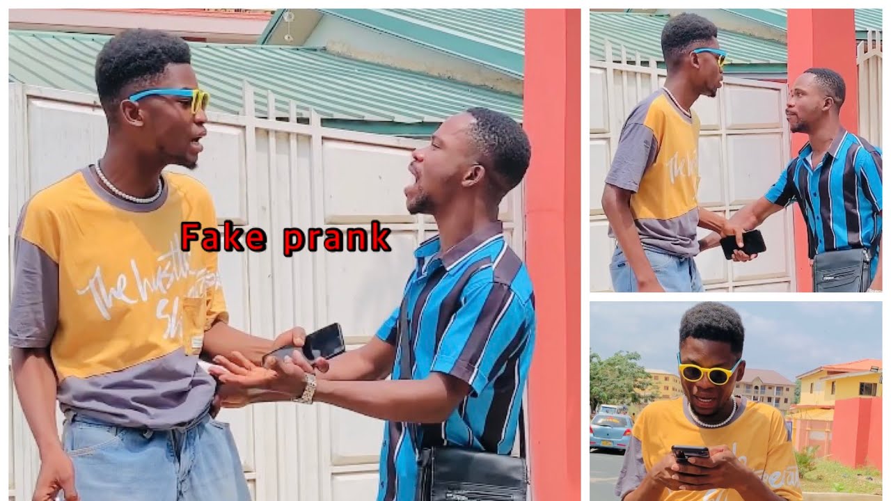 Prank and criminal #kyekyeku #ghkweku#drlikee#newkumasitv #prank#gallyhood#village #commedyvideo #gh