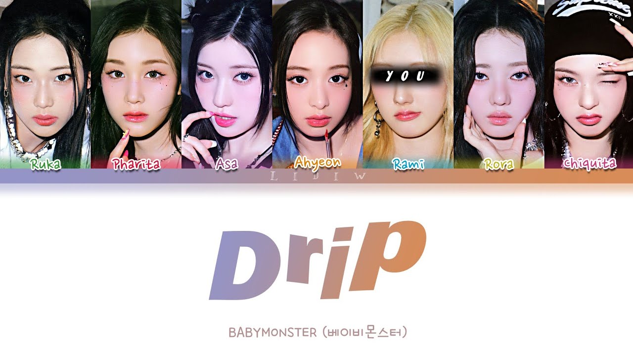 BABYMONSTER || DRIP but you are Rami (Color Coded Lyrics Karaoke)