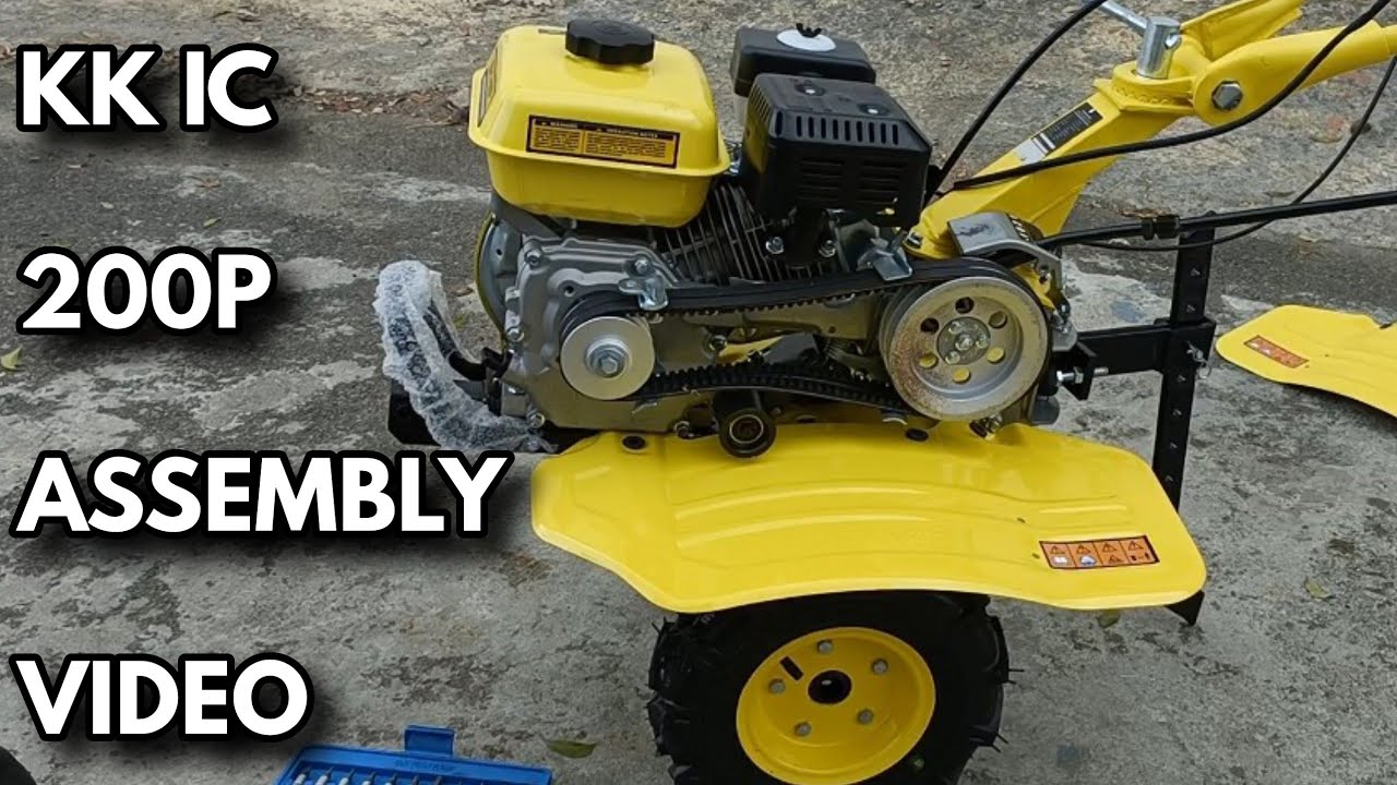 KK IC 200 P Power Weeder Assembly Video | The Agri World